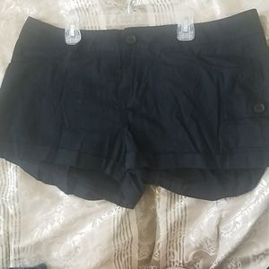 Black wetseal shorts